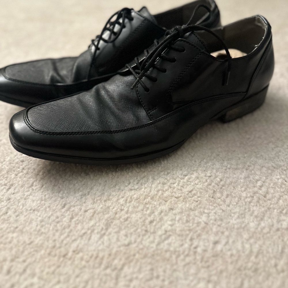 Steve Madden Black Men's Dress Shoes